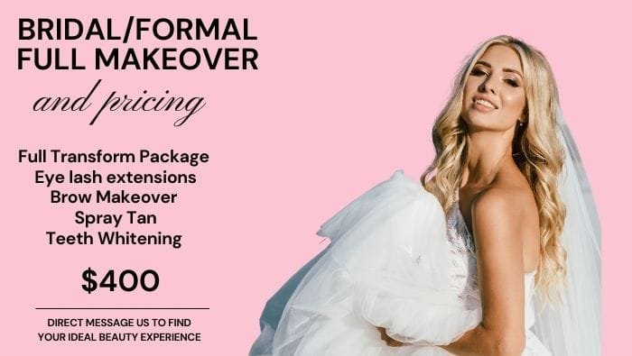 Bridal Formal Make Over in hammondville